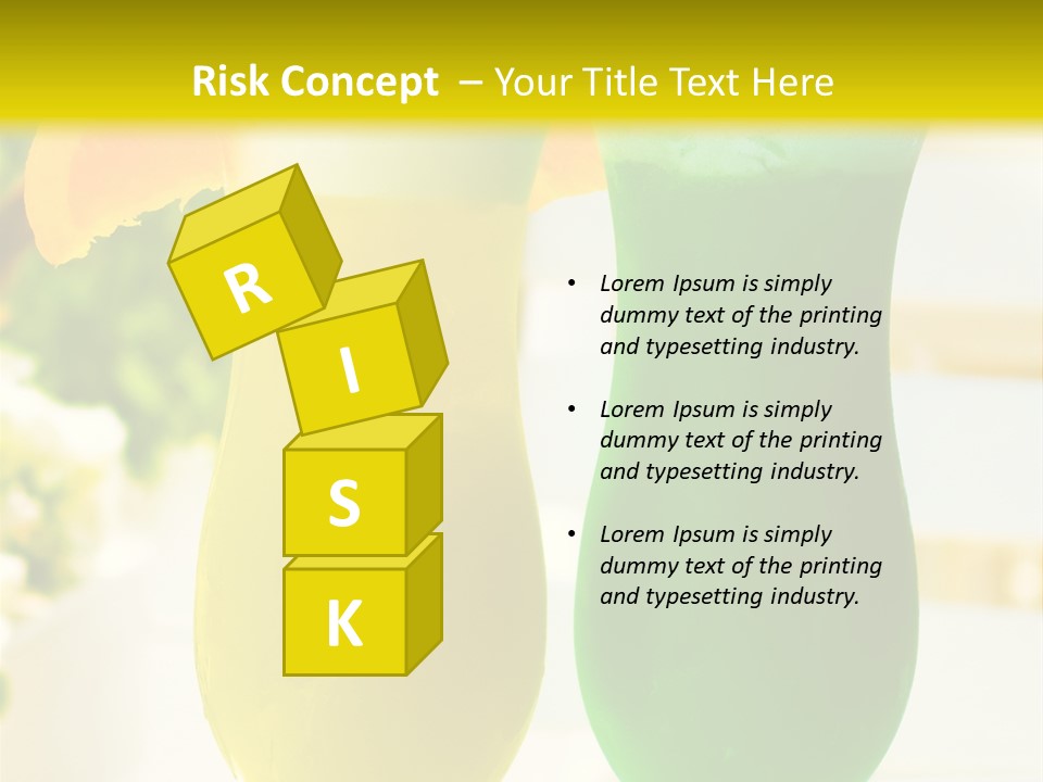 Luxury Garnish Green PowerPoint Template