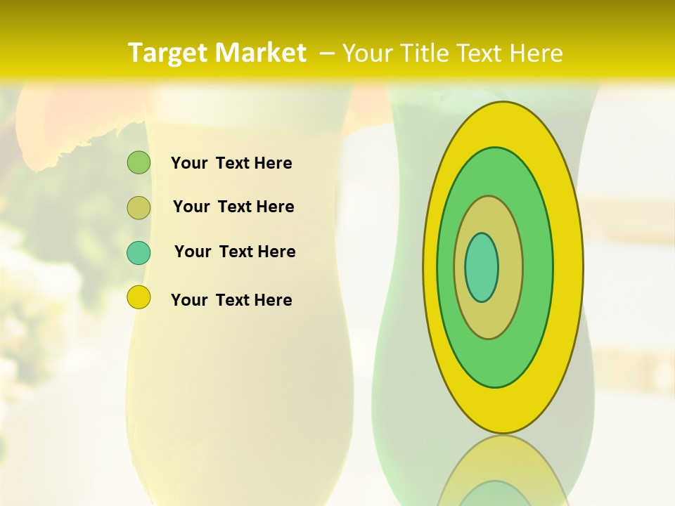 Luxury Garnish Green PowerPoint Template