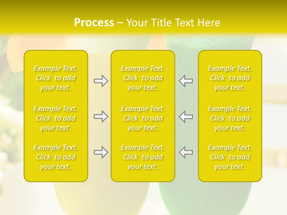 Luxury Garnish Green PowerPoint Template
