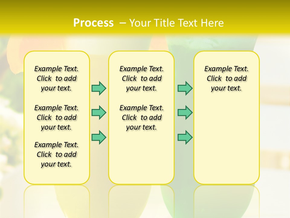 Luxury Garnish Green PowerPoint Template