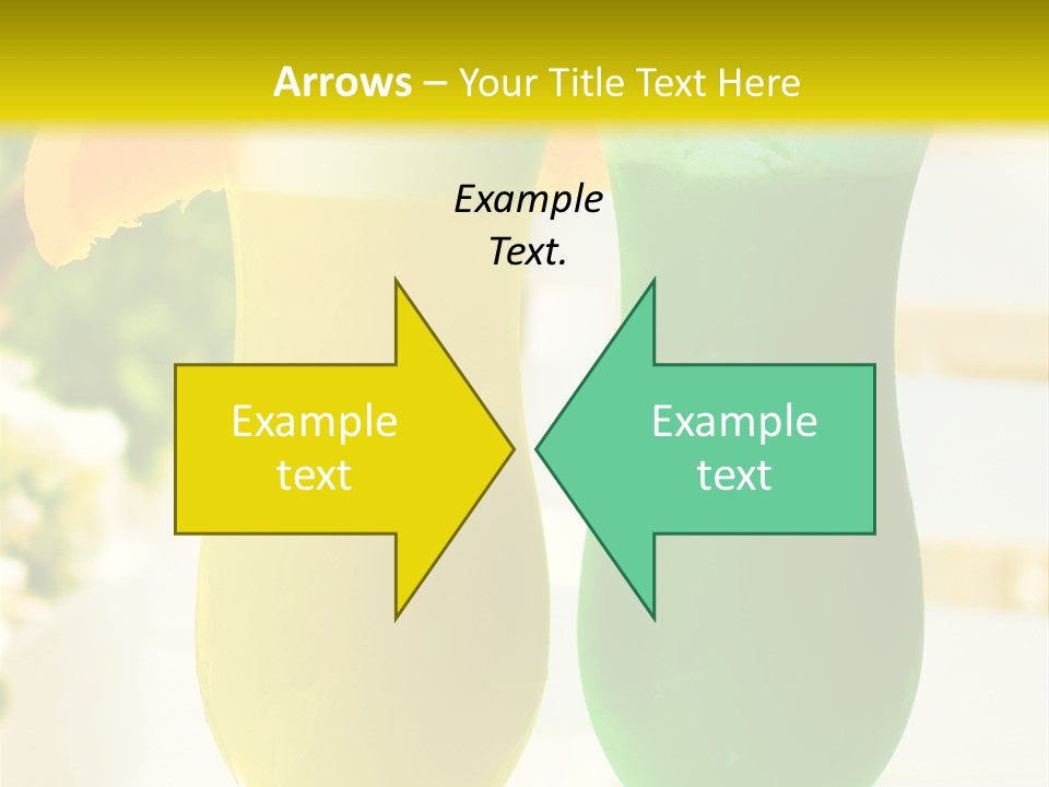 Luxury Garnish Green PowerPoint Template