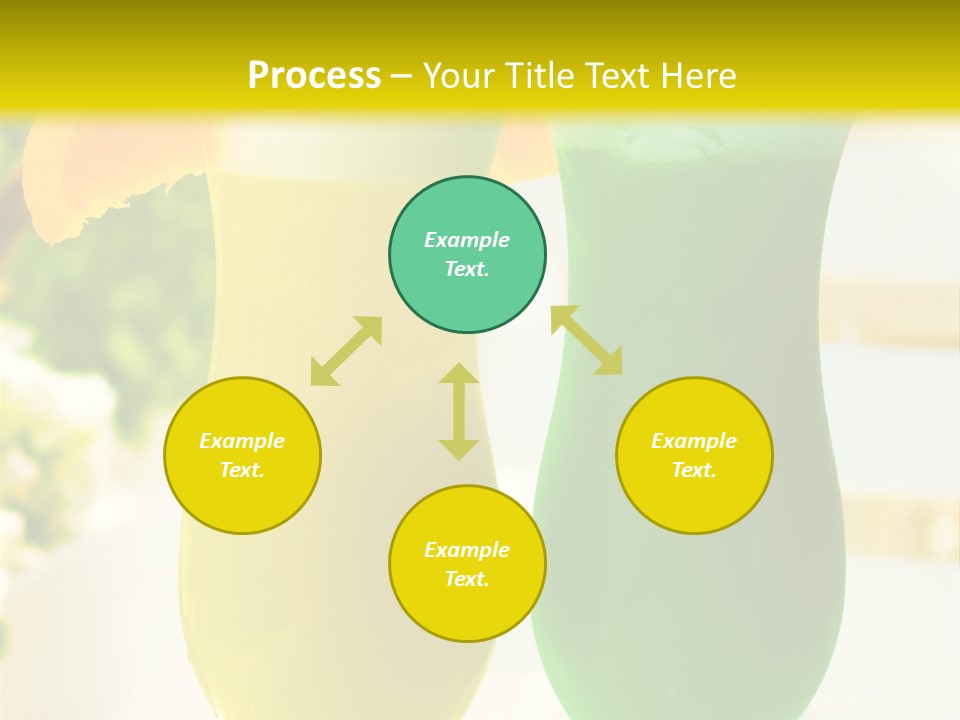 Luxury Garnish Green PowerPoint Template