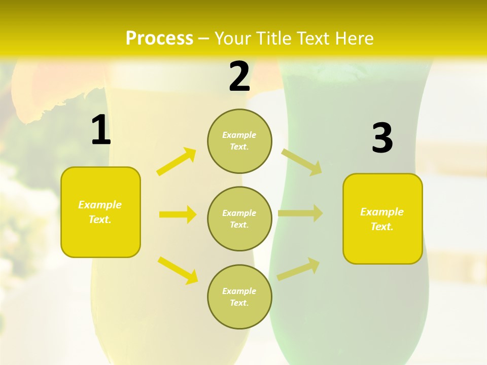 Luxury Garnish Green PowerPoint Template