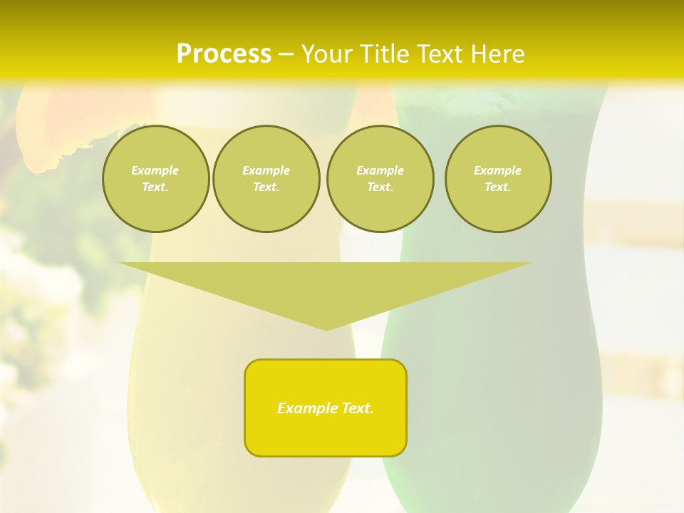 Luxury Garnish Green PowerPoint Template