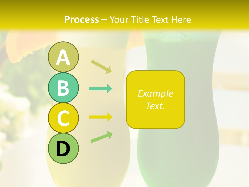 Luxury Garnish Green PowerPoint Template