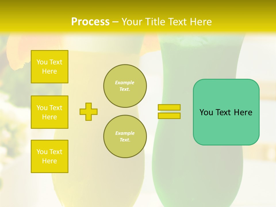 Luxury Garnish Green PowerPoint Template