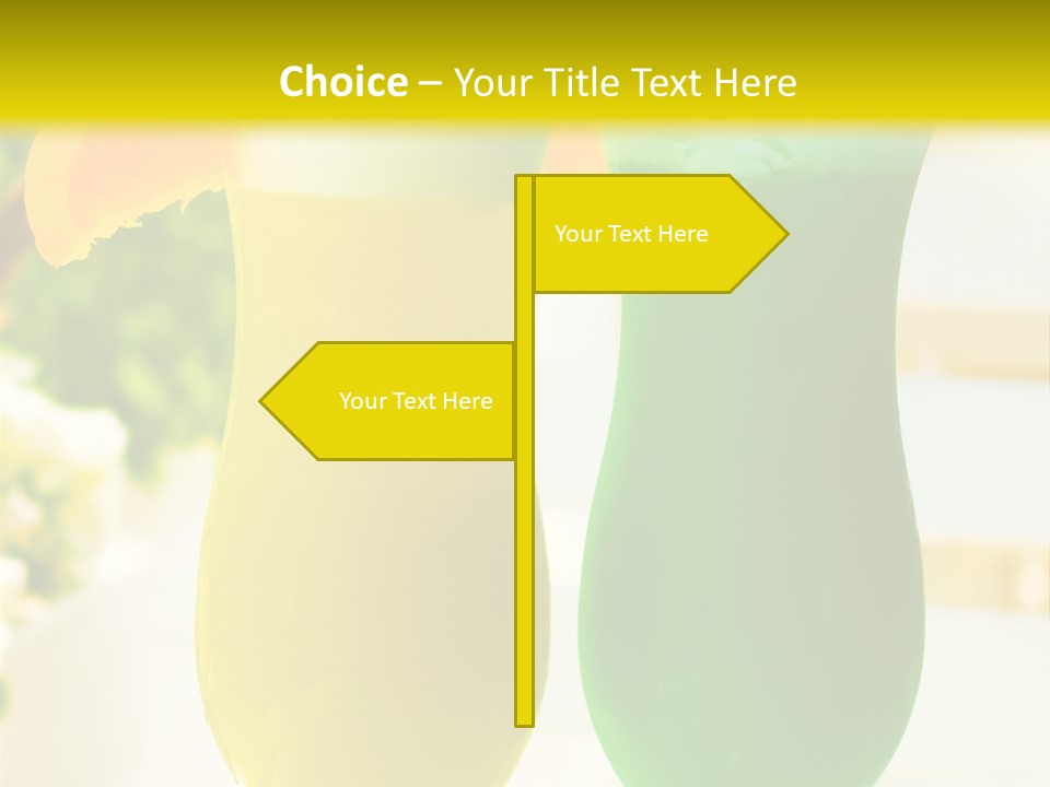 Luxury Garnish Green PowerPoint Template
