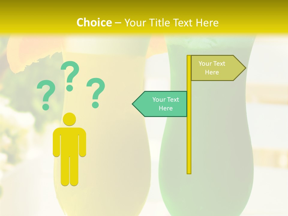 Luxury Garnish Green PowerPoint Template