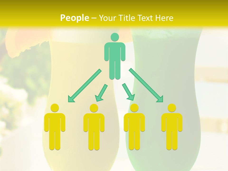 Luxury Garnish Green PowerPoint Template