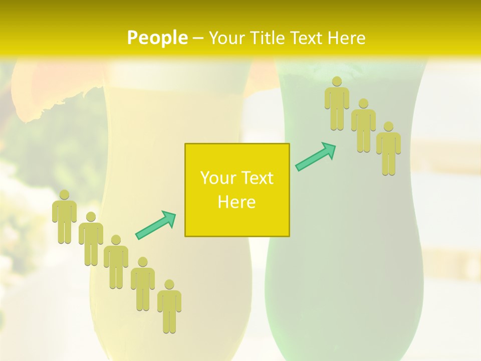 Luxury Garnish Green PowerPoint Template