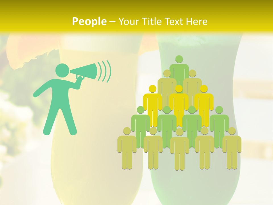 Luxury Garnish Green PowerPoint Template