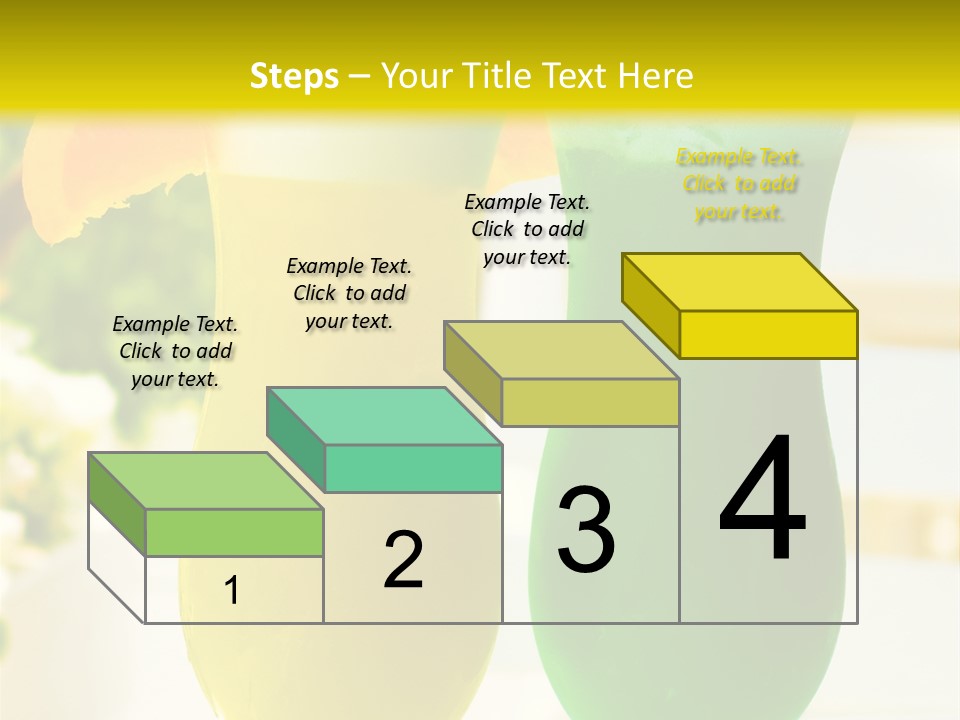 Luxury Garnish Green PowerPoint Template