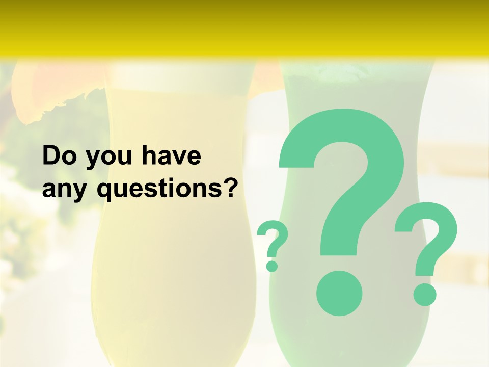 Luxury Garnish Green PowerPoint Template