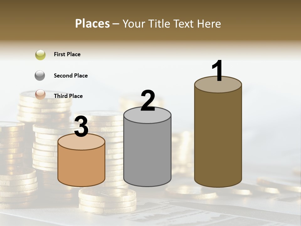 Statistics Cash Corporate PowerPoint Template