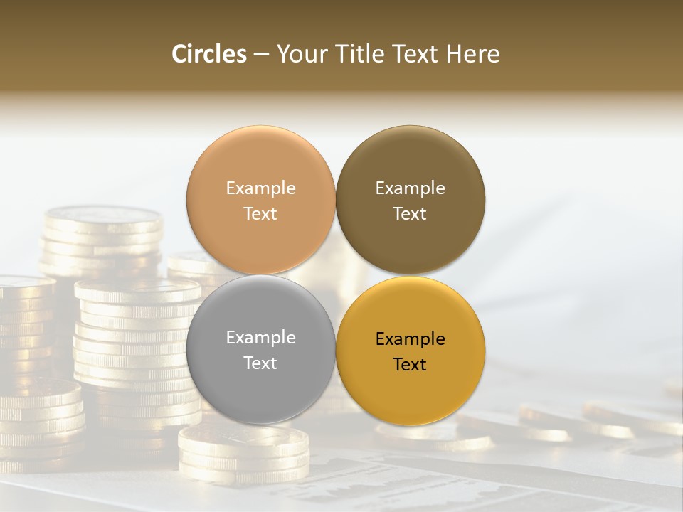 Statistics Cash Corporate PowerPoint Template