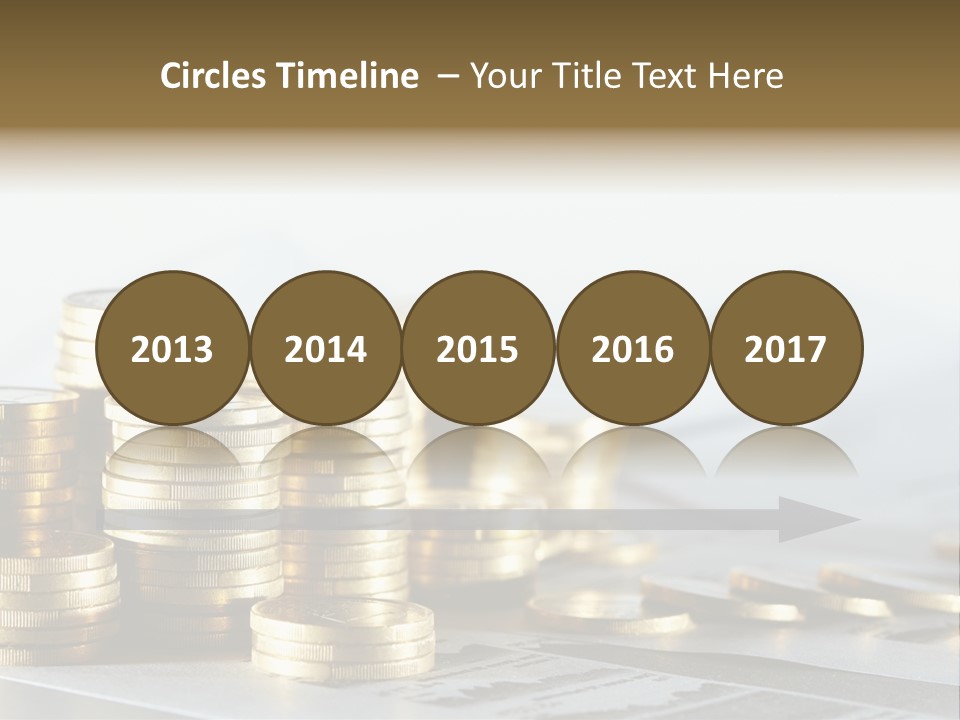 Statistics Cash Corporate PowerPoint Template