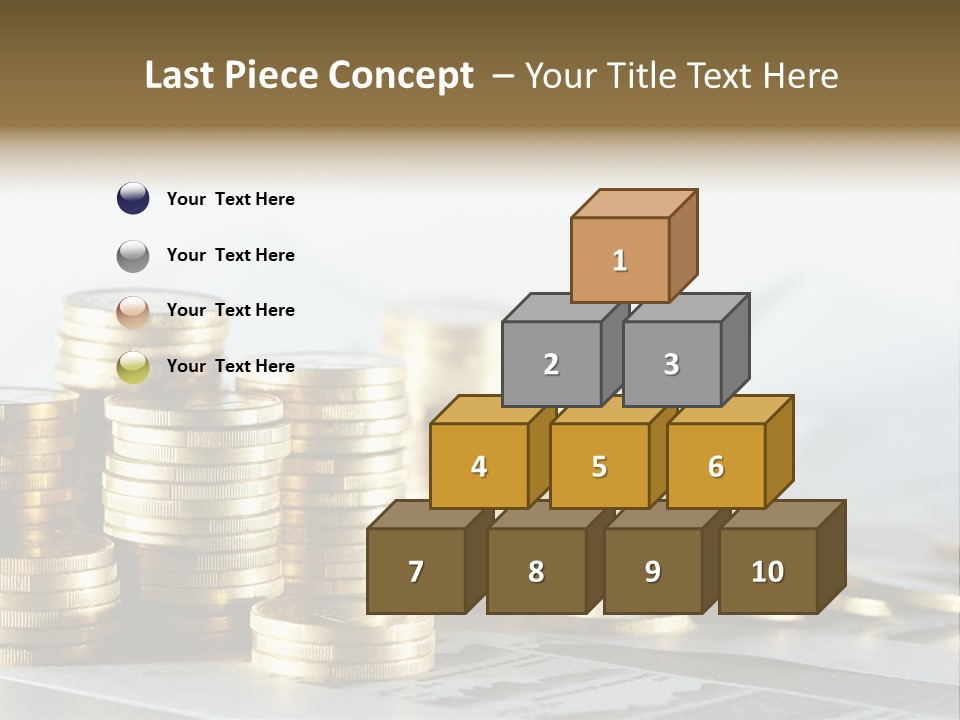 Statistics Cash Corporate PowerPoint Template