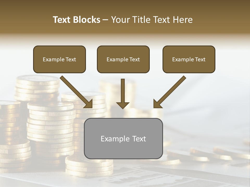 Statistics Cash Corporate PowerPoint Template