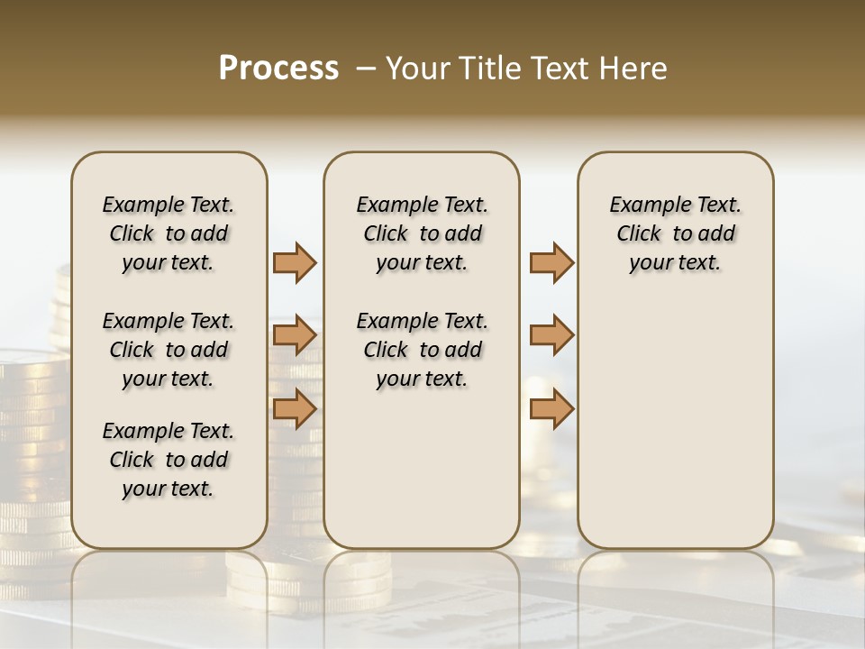 Statistics Cash Corporate PowerPoint Template