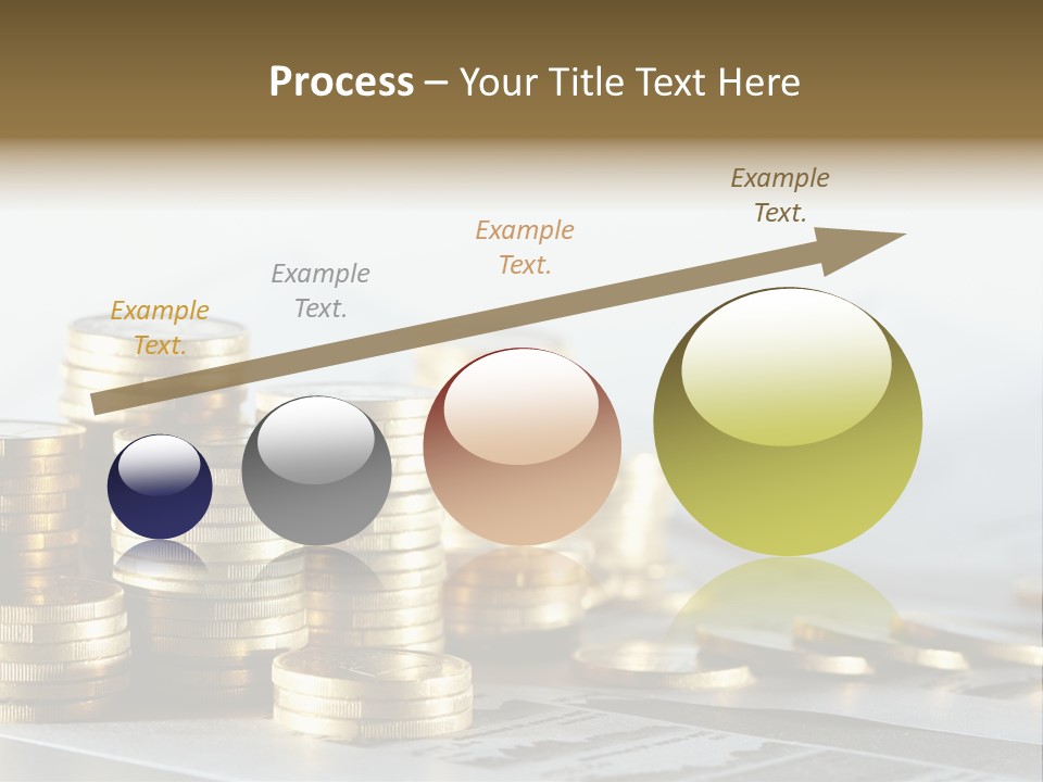 Statistics Cash Corporate PowerPoint Template