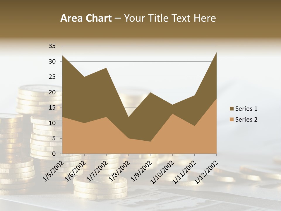 Statistics Cash Corporate PowerPoint Template