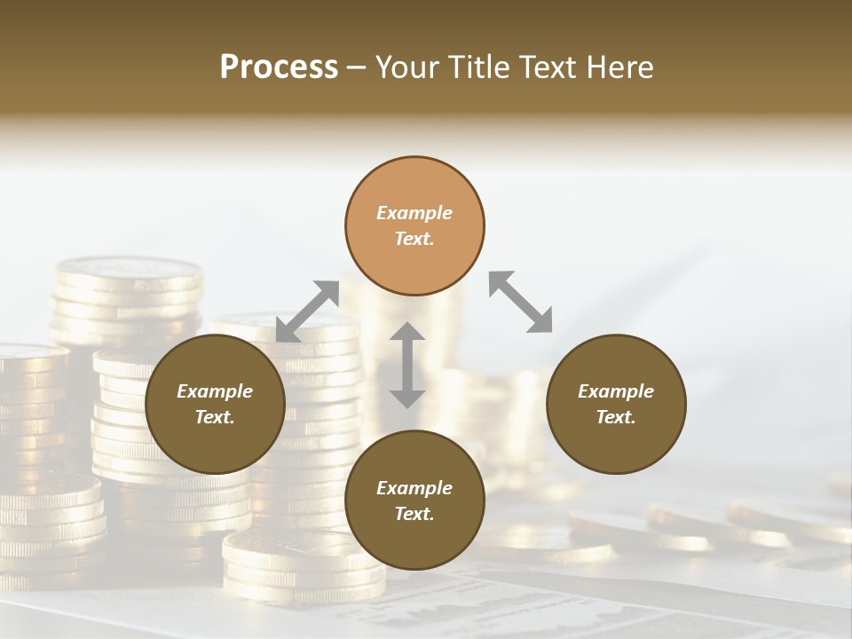 Statistics Cash Corporate PowerPoint Template