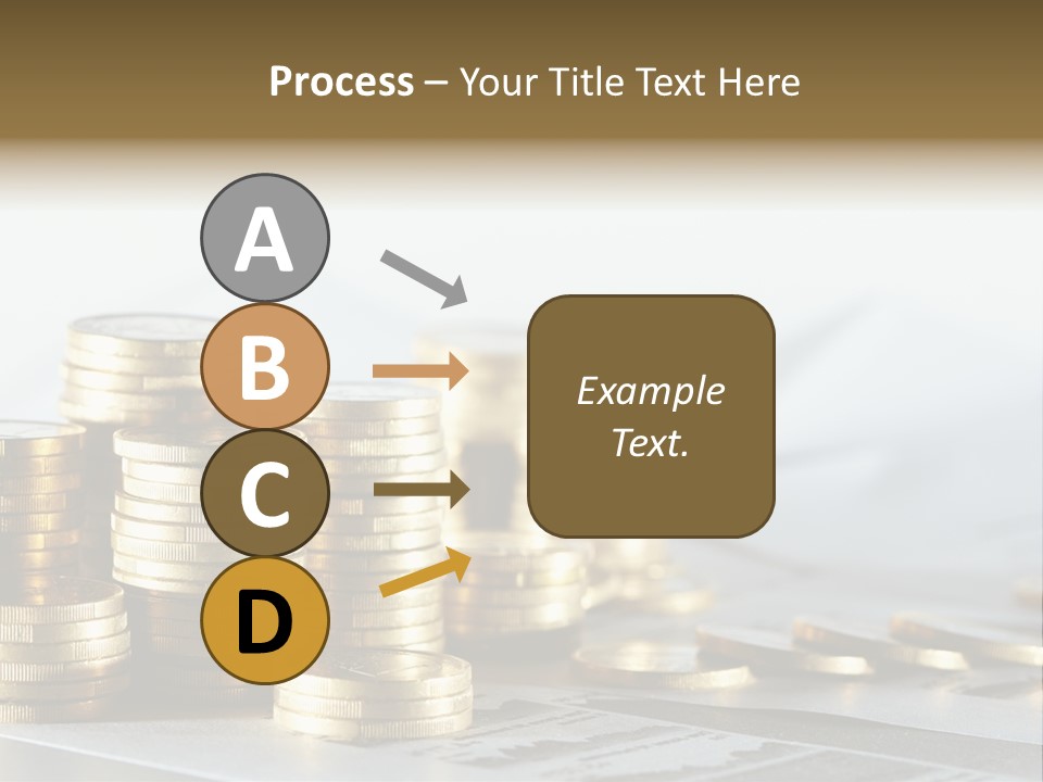 Statistics Cash Corporate PowerPoint Template