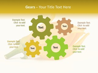 Ylang Ylang Plant Background PowerPoint Template