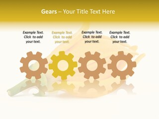 Ylang Ylang Plant Background PowerPoint Template
