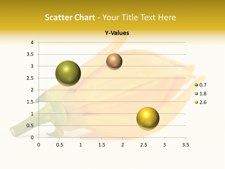Ylang Ylang Plant Background PowerPoint Template