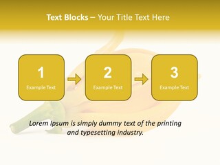 Ylang Ylang Plant Background PowerPoint Template