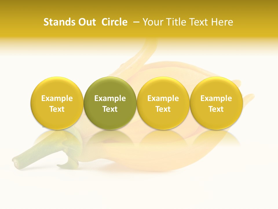 Ylang Ylang Plant Background PowerPoint Template