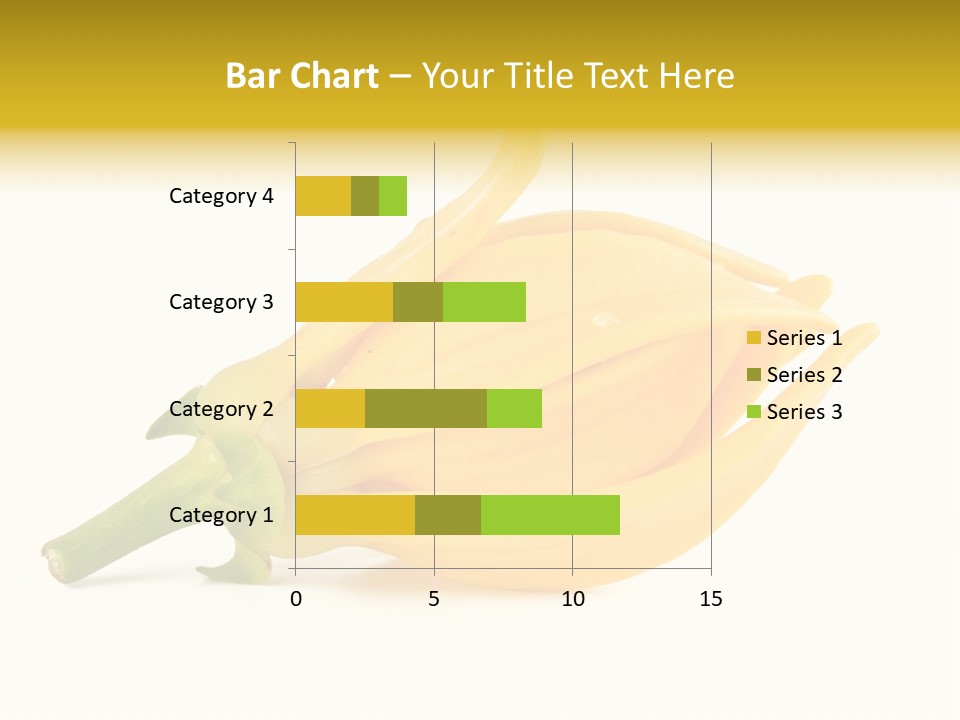 Ylang Ylang Plant Background PowerPoint Template