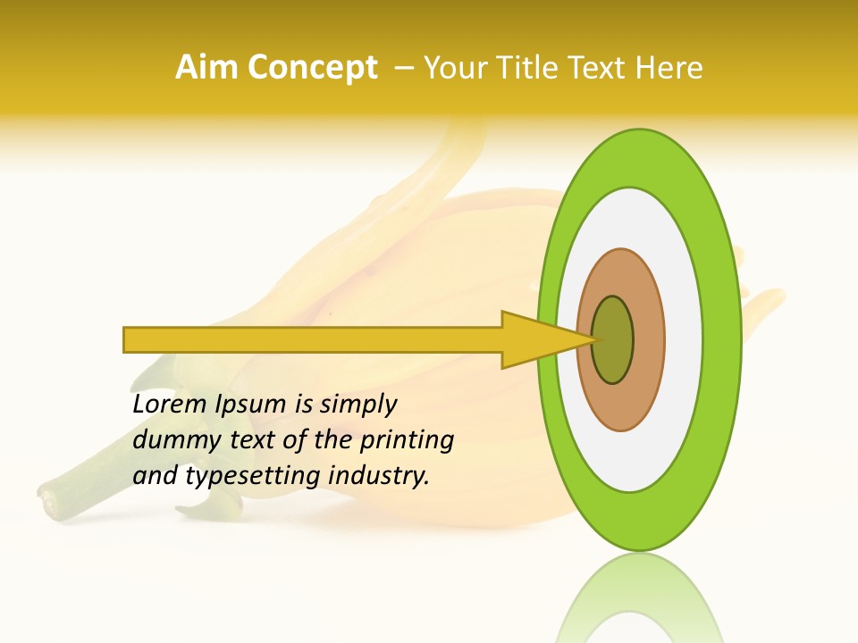 Ylang Ylang Plant Background PowerPoint Template