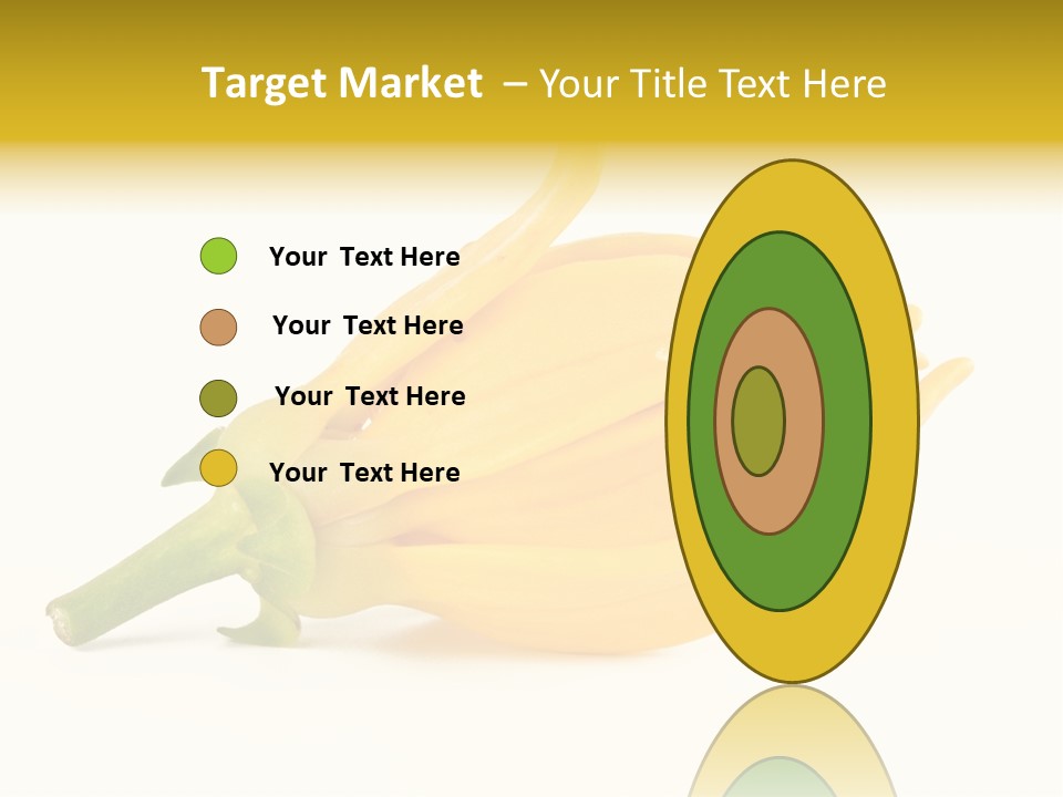 Ylang Ylang Plant Background PowerPoint Template
