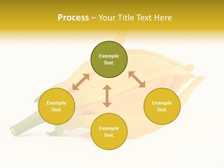 Ylang Ylang Plant Background PowerPoint Template
