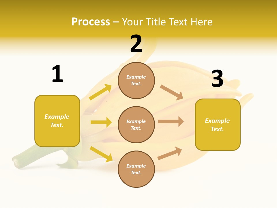 Ylang Ylang Plant Background PowerPoint Template