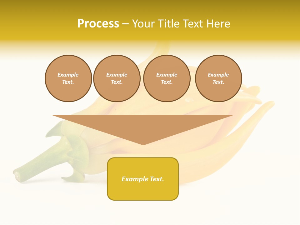 Ylang Ylang Plant Background PowerPoint Template