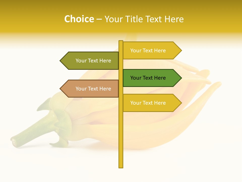 Ylang Ylang Plant Background PowerPoint Template