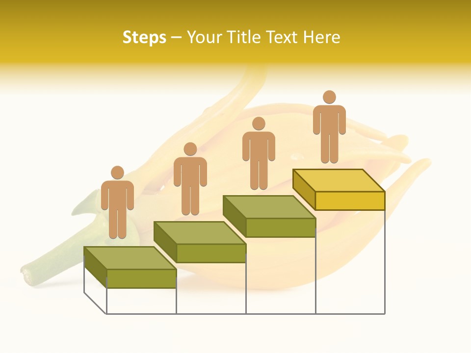 Ylang Ylang Plant Background PowerPoint Template