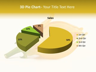 Ylang Ylang Plant Background PowerPoint Template
