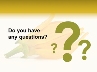 Ylang Ylang Plant Background PowerPoint Template