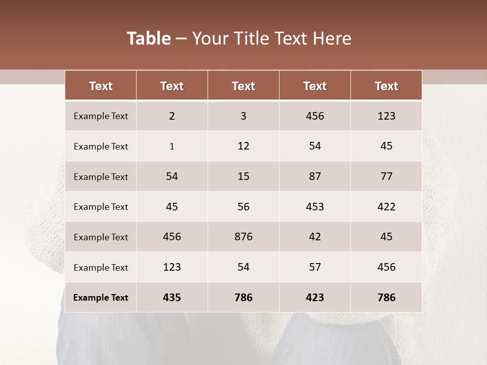 Male Thinking Teen PowerPoint Template