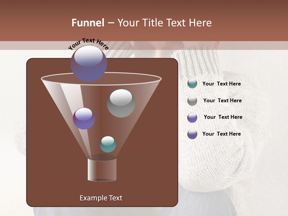 Male Thinking Teen PowerPoint Template