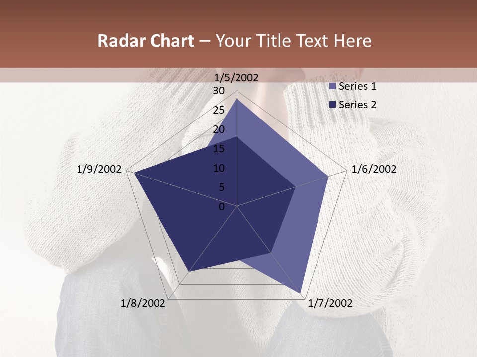 Male Thinking Teen PowerPoint Template