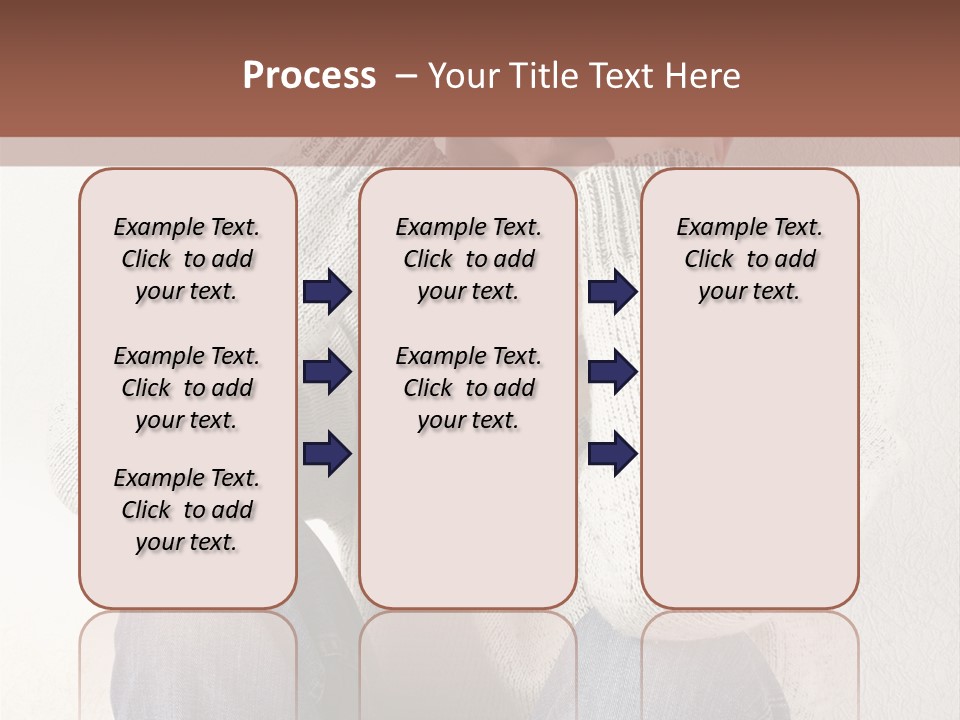 Male Thinking Teen PowerPoint Template