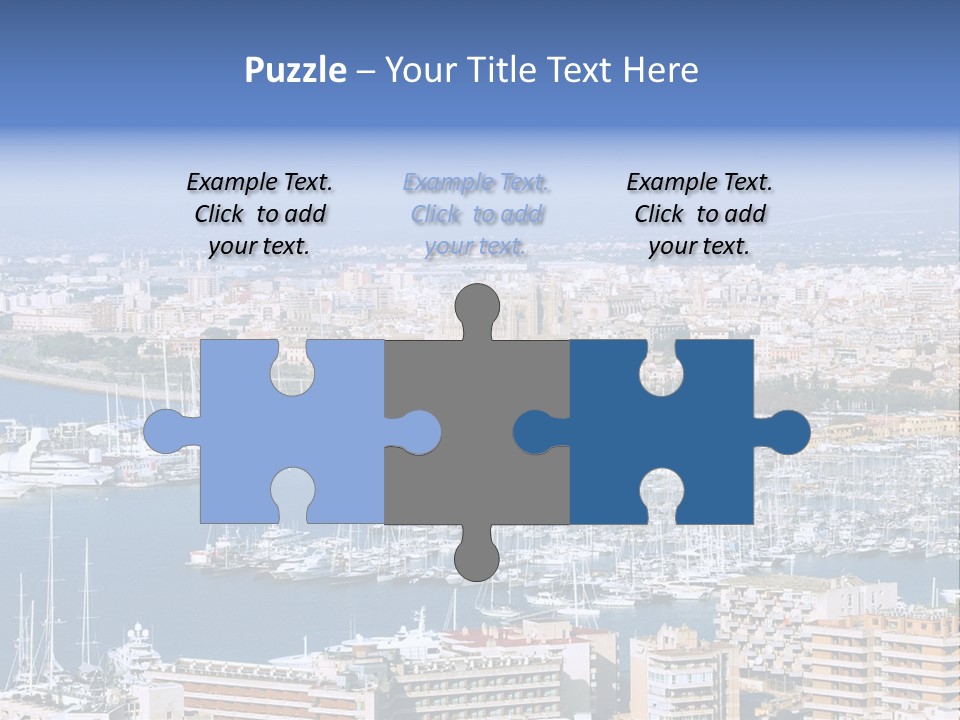 Sun Holiday City PowerPoint Template