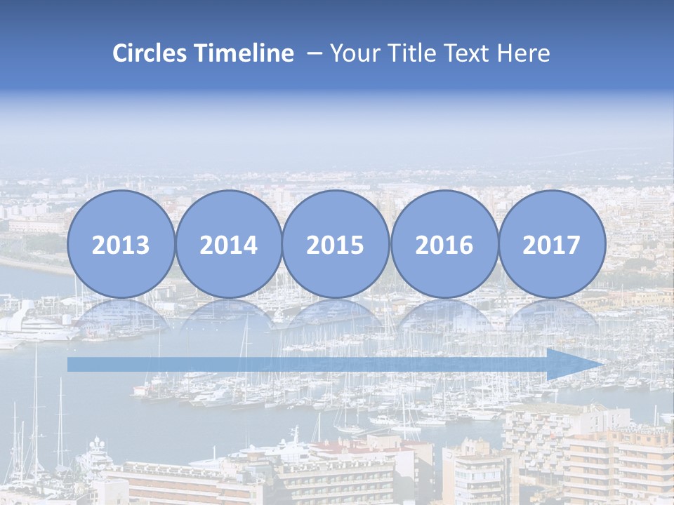 Sun Holiday City PowerPoint Template