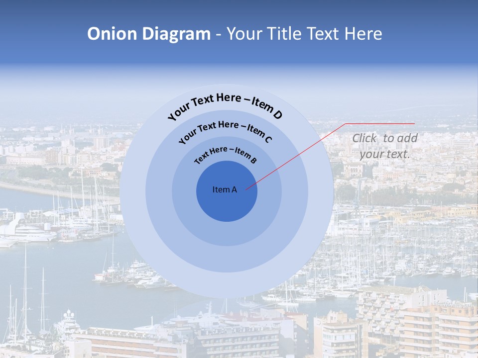 Sun Holiday City PowerPoint Template