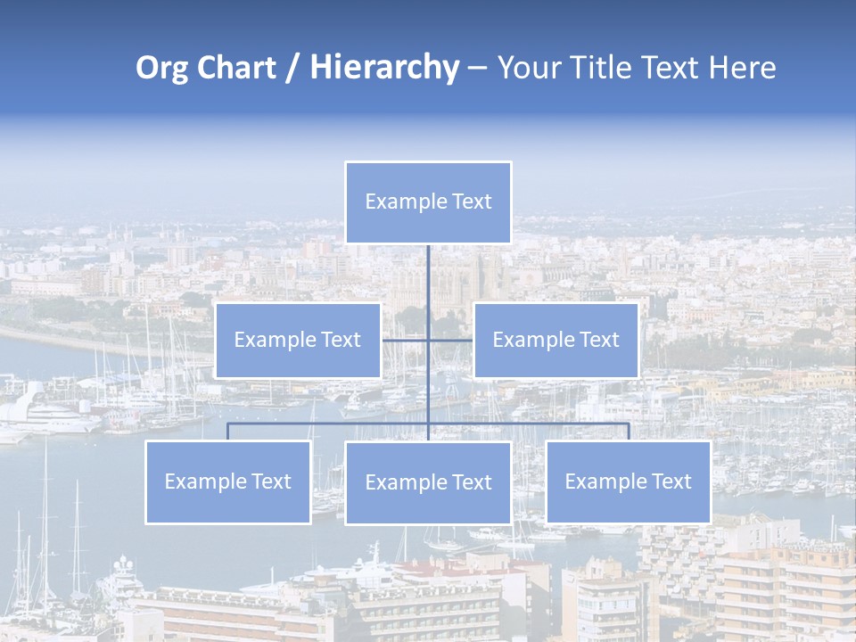 Sun Holiday City PowerPoint Template